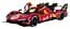 Машинка Ferrari 499P червоний RASTAR модель 1:14 Автомобіль на дистанційному керуванні + пульт - мініатюра 2