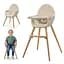 Стульчик для кормления 2 в 1 Kinderkraft Fini 2 Beige (KHFINI02BEG0000) - миниатюра 2