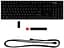 Клавіатура HyperX Alloy Origins Red RGB PBT ENG/RU Black (639N3AA) - мініатюра 5