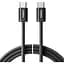 Кабель Baseus Dynamic 4 Fast Charging Data Cable Type-C to Type-C 100W 2 м Чорний - мініатюра 1