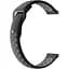 Ремешок DK CDK для Samsung Watch6 (R930 / R935) 40mm 20mm Silicone Sport Band Nike (011906) (black / grey) - миниатюра 1