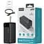 УМБ Choetech 50000mAh, 22,5W PD QC3.0, USB-C In/out, 2xUSB-A Li-pol чорна - мініатюра 3