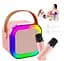 Колонка портативна з мікрофонами Winso K12 10 W RGB Bluetooth/USB microSD AUX - мініатюра 4