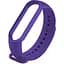 Ремінець Uwatch Replacement Silicone Band For Xiaomi Mi Band 5/6/7 Purple - мініатюра 1