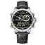 Наручний годинник чоловічий Naviforce Pride NF9208 Silver-Black-Black, NF9208 S/B/B (15227) - мініатюра 1