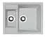 Кухонная мойка Adamant Duplex 610x495x200 old stone 100001444, Серый - миниатюра 1