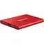 Зовнішній SSD накопичувач Samsung T7 2 TB Red [MU-PC2T0R/WW] [92333] - мініатюра 3