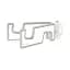 Підставка для ґаджетів Baseus Portable Series Folding Phone Stand B10556600211-00 White - мініатюра 3