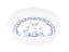 Блюдо Alba ceramic Blue Rabbit 23 см (769-101) - мініатюра 2