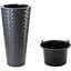 Горщик для квітів Form-Plastic Makata Slim-30 25 л антрацит (2830-014) - мініатюра 1