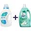 Набір: Гель для прання Frisk Universal 2 л + Кондиціонер для білизни Flo Pure Nature 2 л - мініатюра 1
