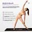 Килимок для йоги EasyFit BlackMoon (замша-каучук) чорний - мініатюра 6