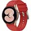 Ремінець для Samsung Galaxy Watch 4 Classic 42mm - червоний ширина кріплення 20мм силікон Watchbands Galaxy Classic (W43-4WB15184331) - мініатюра 1