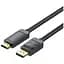 Кабель мультимедийный DisplayPort M to HDMI M 1.5m 4K black Vention (HAGBG) - миниатюра 1