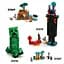 Конструктор LEGO Minecraft Аванпост розбійників та спустошувач 665 деталей (21278) - мініатюра 21
