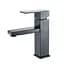 Смеситель для умывальника Wezer PRO1-02-BLACK, Черный матовый - миниатюра 1