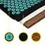 Килимок акупунктурний з подушкою 4FIZJO Eco Mat Аплікатор Кузнєцова 4FJ0421 Black/Blue (P-5907739316684) - мініатюра 4