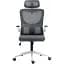 Офисное кресло GT Racer X-5728, бело-серое (X-5728 White/Gray) - миниатюра 3