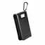 Універсальна зарядна батарея PowerBank iBattery YD-820S 26800mAh із сонячними панелями та ліхтариком (Чорний) - мініатюра 2