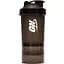 Шейкер Optimum Nutrition Smart 600 мл Black 3-х компонентный - миниатюра 1