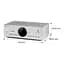 Підсилювач цифровий Auna AMP-218 BT Digital Surround Amplifier (10036138) - мініатюра 2
