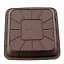 Форма для випікання квадратна силікон Lessner Chef Choco 25х25х5 см (10252) - мініатюра 2