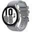 Браслет Gear для Samsung Galaxy Watch 5 - сірий ширина кріплення 20мм силікон Watchbands (W44-4WB59882957) - мініатюра 1