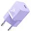 Зарядное устройство Baseus GaN5 FC mini 1C 20W (CCGN050105) фиолетовое - мініатюра 1