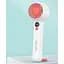 Портативний вентилятор DK F2302 White/Red [110319] - мініатюра 3