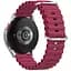 Ремешок для Samsung Galaxy Watch 4 40mm - темно-красный ширина крепления 20мм силикон Watchbands Hump (W34-8WB39441171) - миниатюра 1