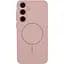 Чехол Silicone Cover Lakshmi Full Camera (AA) with MagFit для Samsung Galaxy S25 Edge Розовый / Pink Sand - миниатюра 1