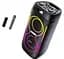 Портативна колонка ZXX-5509 з мікрофоном караоке RGB підсвічування пульт TWS/FM/USB Чорний - мініатюра 3