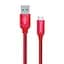 Кабель ColorWay USB-MicroUSB 1 м Red - мініатюра 1