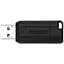 USB флеш накопичувач Verbatim 64GB Store 'n' Go PinStripe Black USB 2.0 (49065) - мініатюра 2