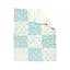 Плед мікроплюш Barine - Star Patchwork throw mint ментоловий 130x170 - мініатюра 1