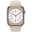 Смарт-часы Apple Watch Series 8 41mm Starlight Aluminum Case with Starlight Sport Band M/L [MNUF3] [93085] - миниатюра 2