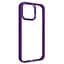Чехол для Apple iPhone 15 Pro Max, UNIT2, фиолетовый, ударопрочный, прозрачный противоударный чехол-накладка из TPU и поликарбоната (PC), с защитными бортиками, защита всего корпуса от ударов и царапин, ArmorStandart (ARM69990) - мініатюра 1