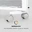 Конвекционный обогреватель Klarstein Hot Spot Slimcurve Double Wave 2-в-1 (10035061) - миниатюра 2