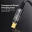 Кабель Baseus Explorer Series Auto Power-Off USB-A to USB-С 100w 2m Black (CATS000301) [152038] - мініатюра 11