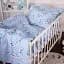 Комплект постільної білизни MirSon Бязь Kids Time 20-0037 Cute blue zebra 110x140 см (2200009639661) - мініатюра 6