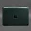 Шкіряний чохол BlankNote для MacBook 13 дюйм Зелений Crazy Horse - мініатюра 5
