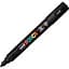 Маркер Uni Posca черный 1.8-2.5 мм (PC-5M BLACK(N)) - миниатюра 1