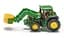 Трактор Siku John Deere, із захватом для тюків (1379) - мініатюра 1