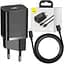 Сетевое зарядное устройство Baseus Super Si 1Type-C + Cable Type-C to Lightning 20W TZCCSUP-B01 Black - миниатюра 5