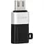 Перехідник MicroUSB to Type-C Адаптер OTG Gelius GP-OTG007 - мініатюра 1