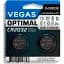 Первичный элемент питания Vegas Optima CR2032 lithium 2 шт. (VСR-2032BL2-OP) - миниатюра 1