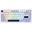 Клавіатура бездротова Ajazz AK820 Max Plus Day Dream Switch White (AK820MAX-DD-BWD) - мініатюра 1