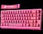 Клавіатура Attack Shark X68 HE Contours Side Printed RGB Pink - мініатюра 2
