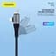 Кабель Foneng X92 4-in-1 (60W) USB/USB-C - USB-C/Lightning (M/M), 1 м, Black (X92-CA-FIO) - мініатюра 2