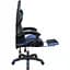Кресло геймерское Kruger&Matz GX-150 с подставкой для ног Black/Blue - миниатюра 5